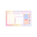 Speckled Rainbow Sticky Note Pad - Pink Sweetheart