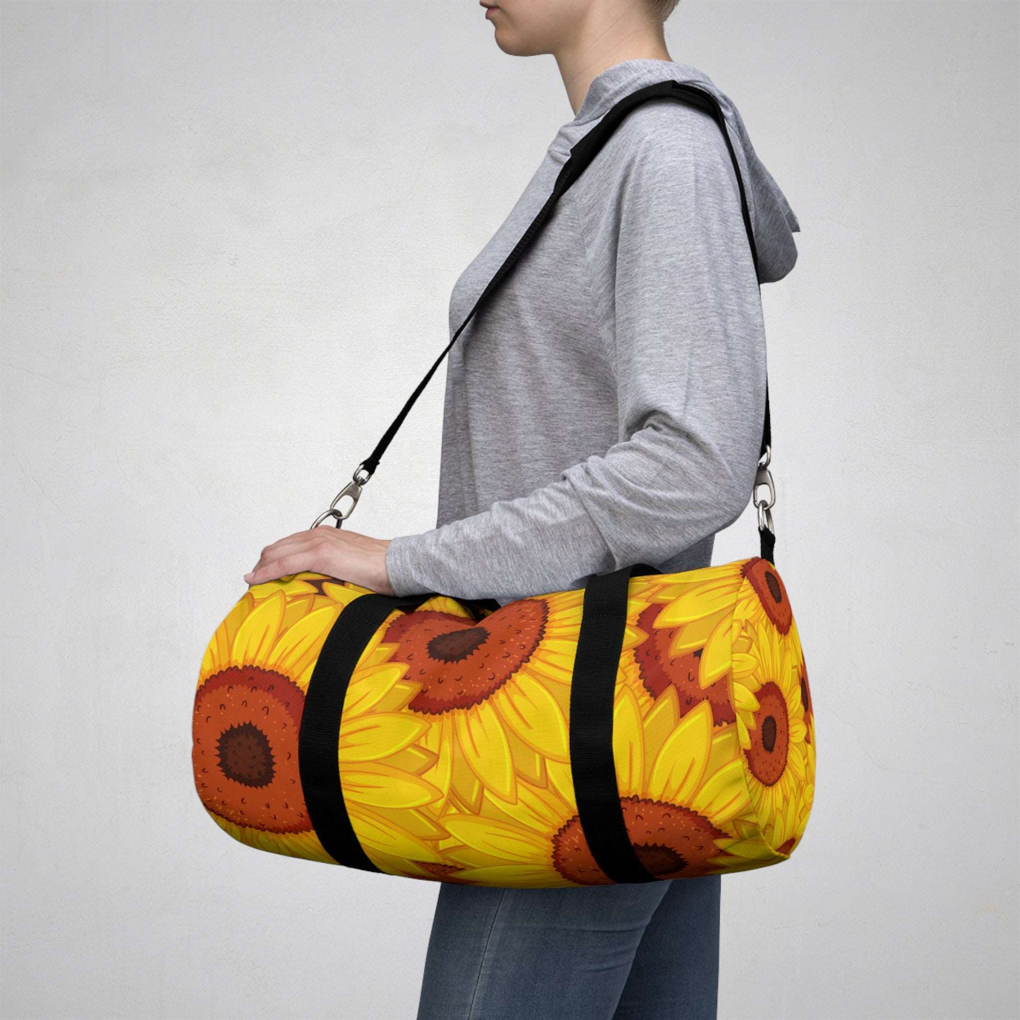 Full Bloom Sunflowers Duffel Bag