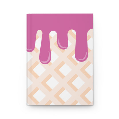 Ice Cream Cone Hardcover Matte Journal