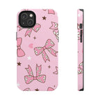 Pretty Pink Bows Phone Case (Apple & Android) - Pink Sweetheart