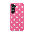 Pink Polka Dot Phone Case (Apple & Android) - Pink Sweetheart