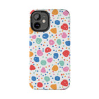 Seamless Hand Drawn Polka Phone Case (Apple & Android)