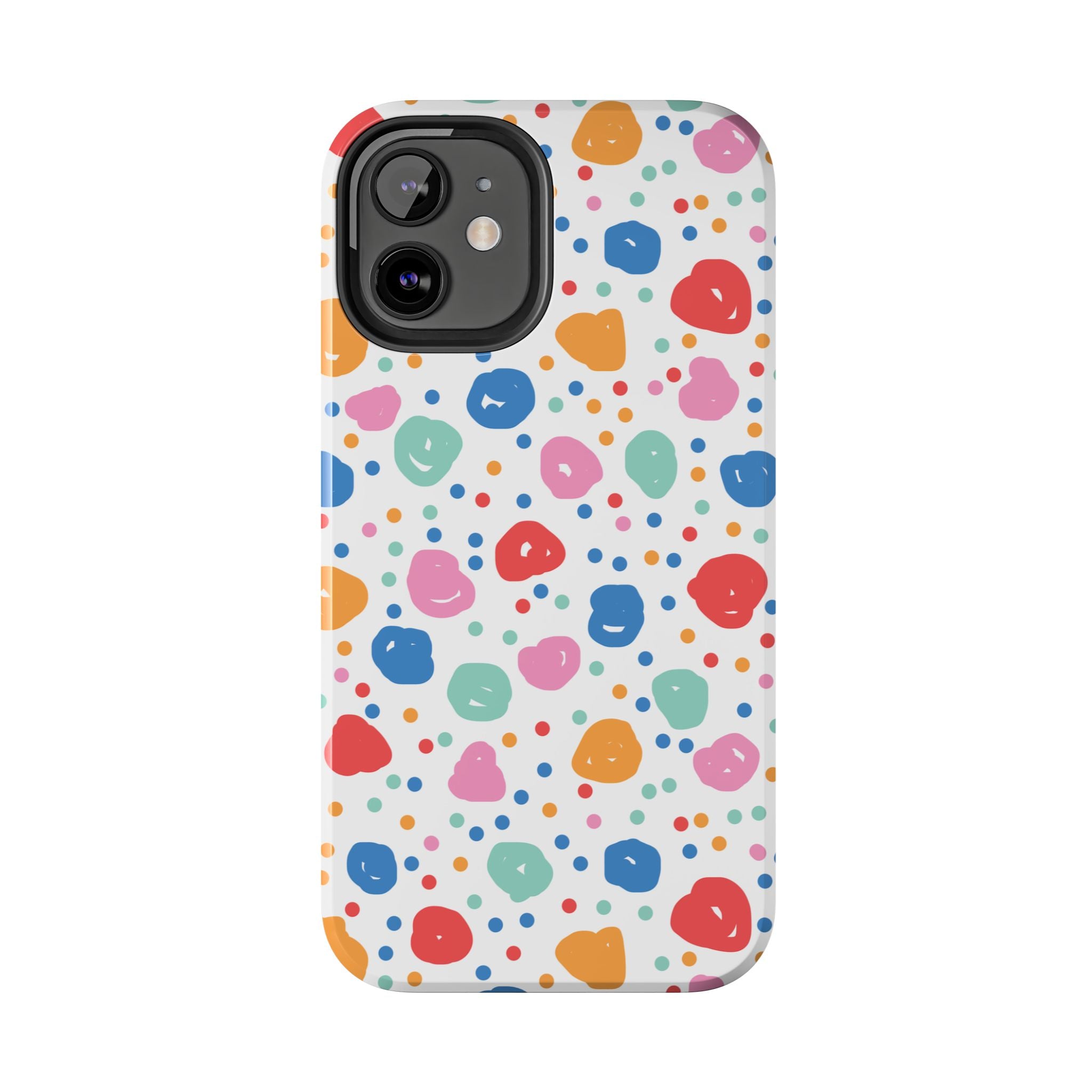 Seamless Hand Drawn Polka Phone Case (Apple & Android)