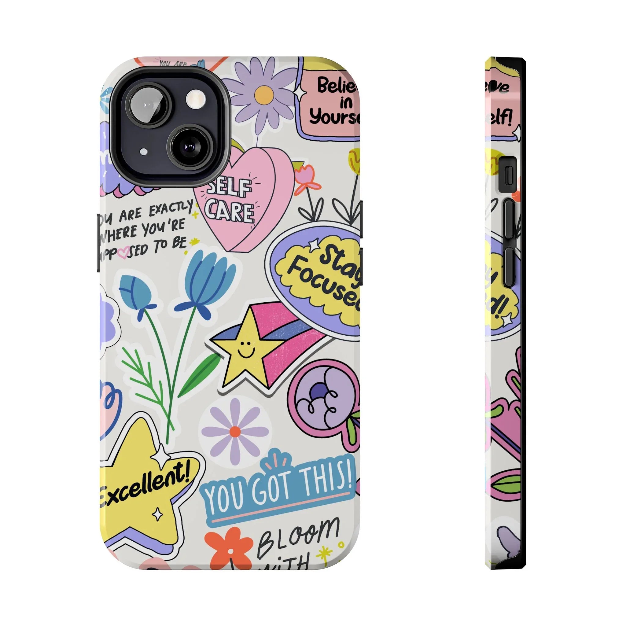 Motivational Phone Case (Apple & Android) - Pink Sweetheart