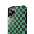 Checkered Kimono Tough Phone Case (Apple & Android) - Pink Sweetheart