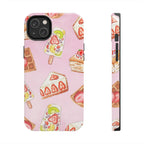 Tasty Pastry Treats Phone Case (Apple & Android) - Pink Sweetheart