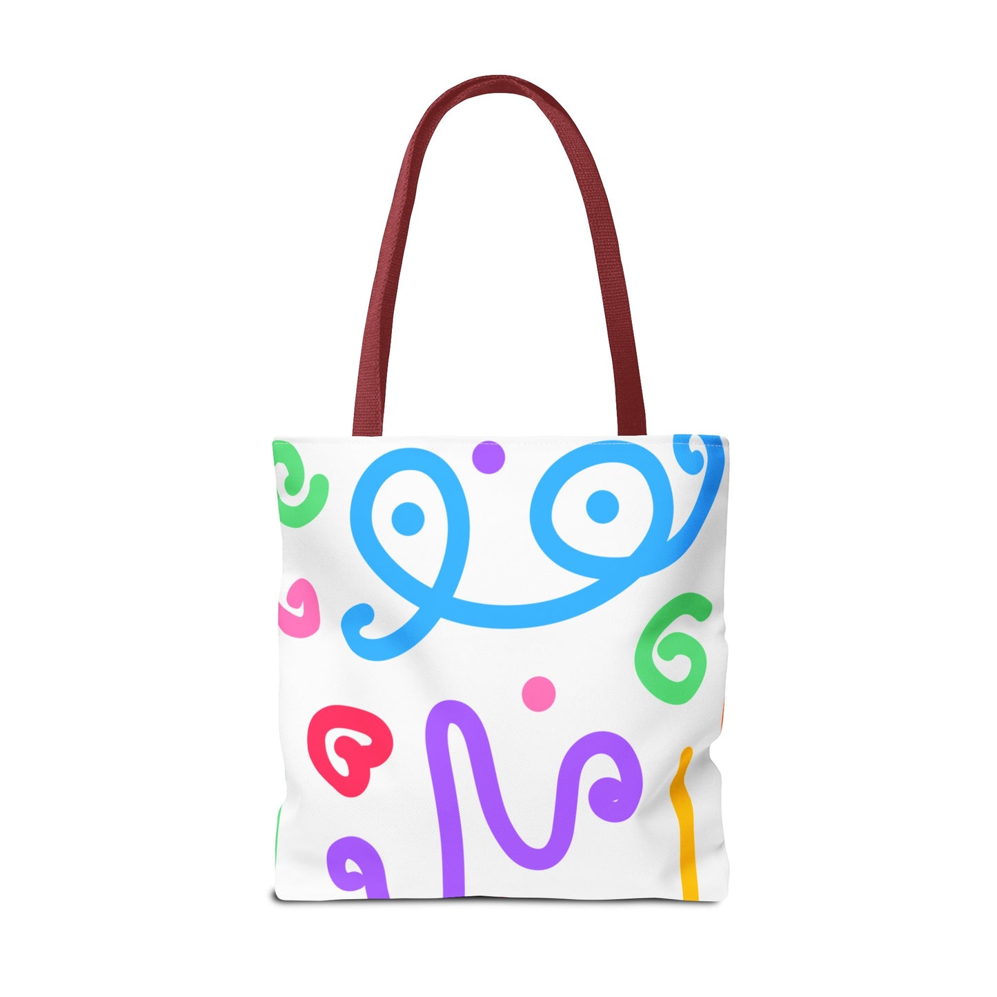 Colorful Doodles Tote Bag