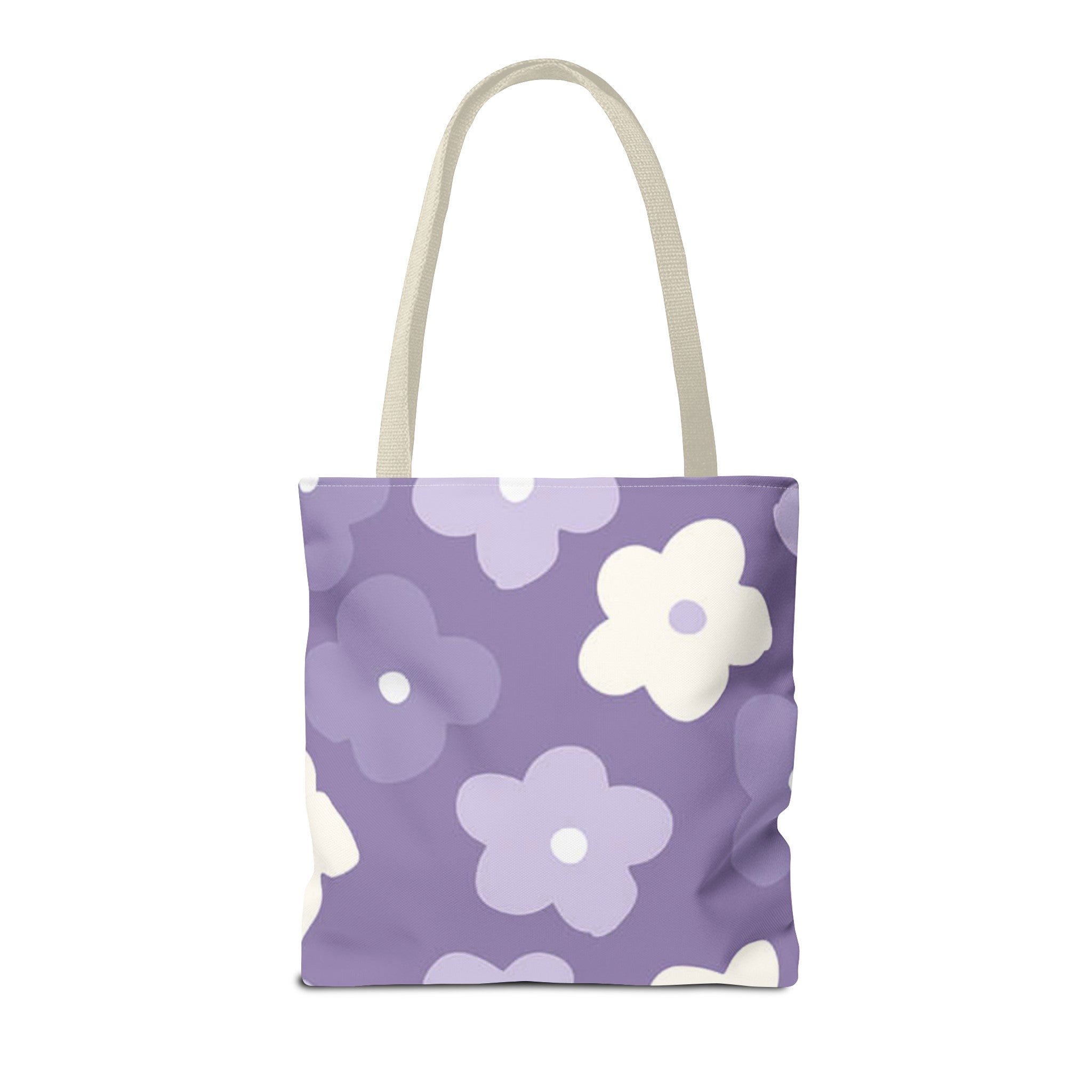Pretty Purple Flowers Tote Bag