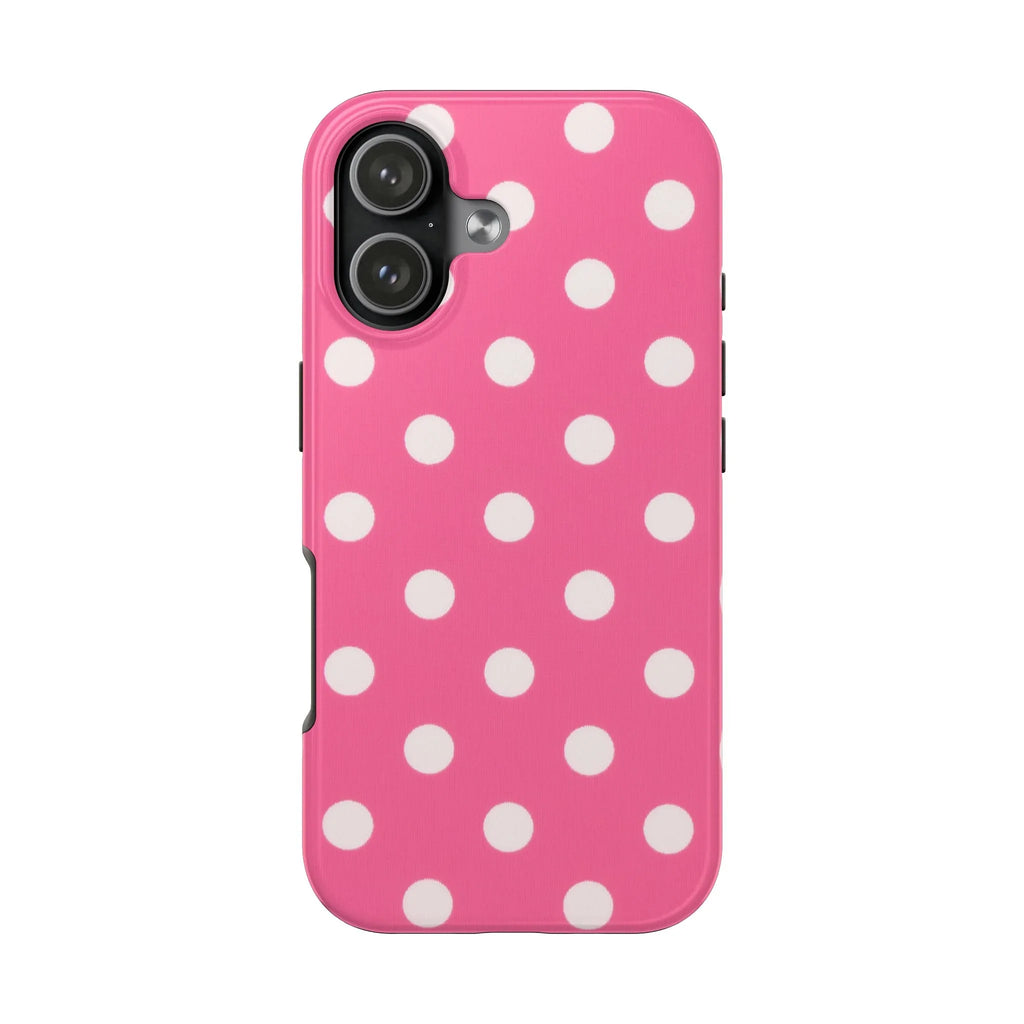 Pink Polka Dot Phone Case (Apple & Android) - Pink Sweetheart