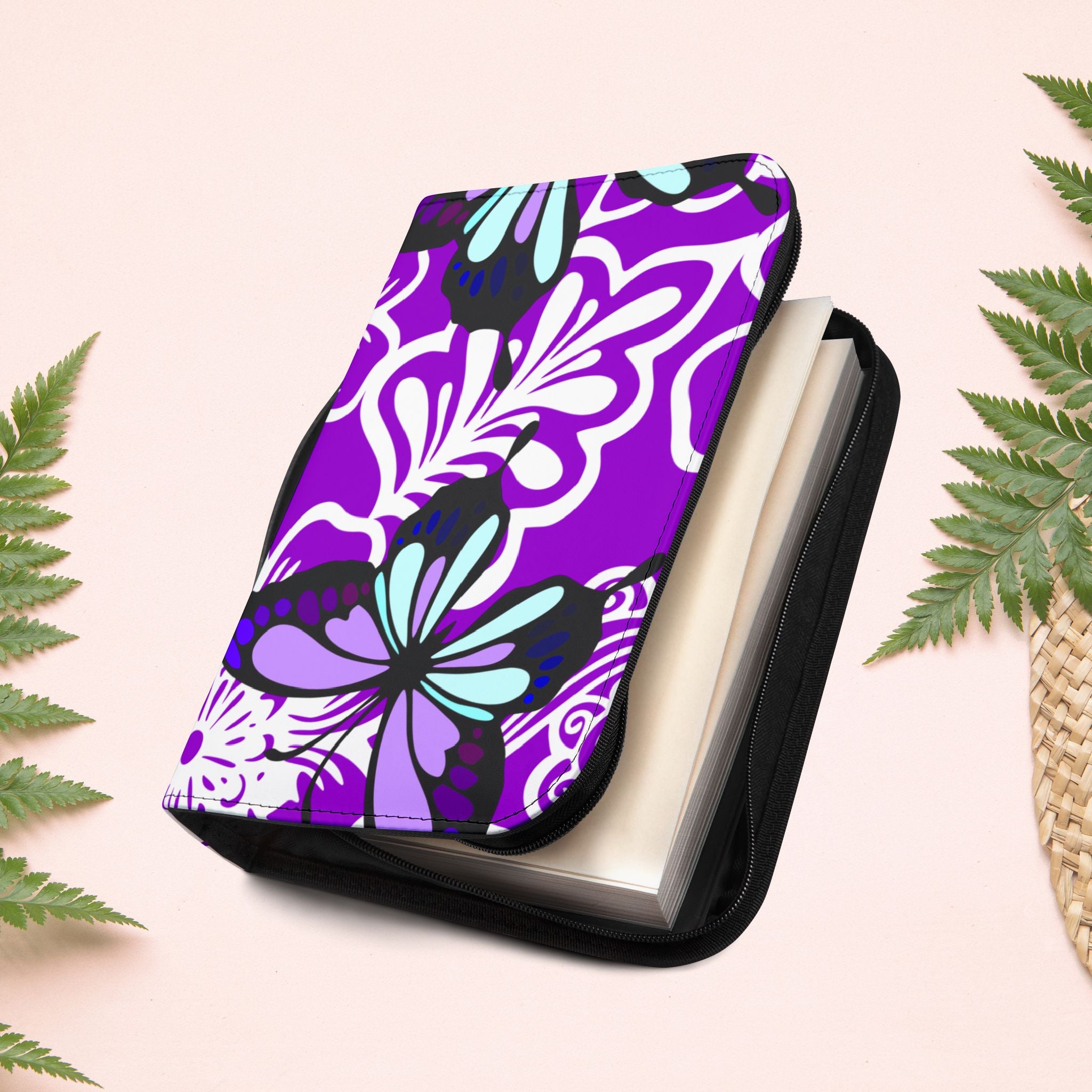 Purple Amethyst Butterfly Book Cover