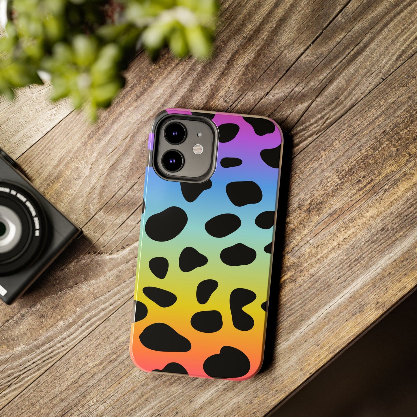 Rainbow Leopard Phone Case