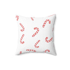 Mini Peppermint Candy CanesSquare Pillow