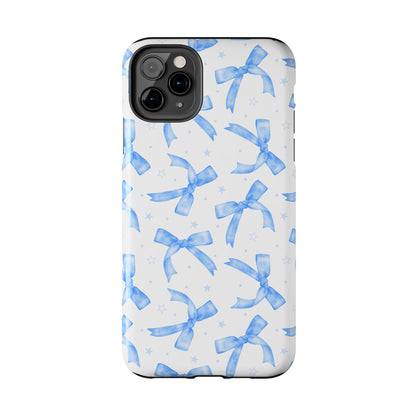 Lacey Baby Blue Ribbons Phone Case