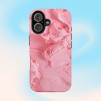Yummy Pink Frosting Phone Case (Apple & Android) - Pink Sweetheart