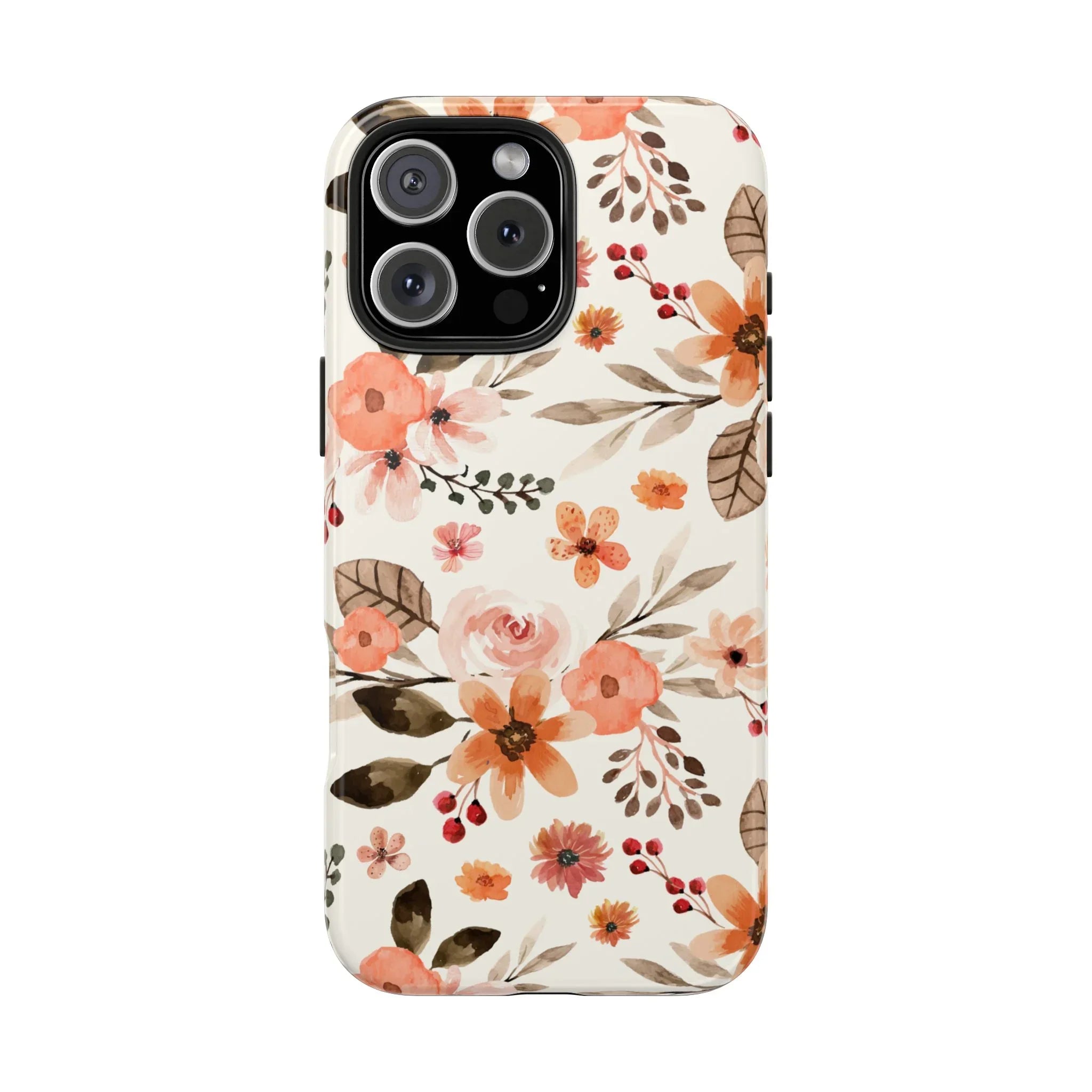 Timeless Vintage Florals Phone Case (Apple & Android) - Pink Sweetheart