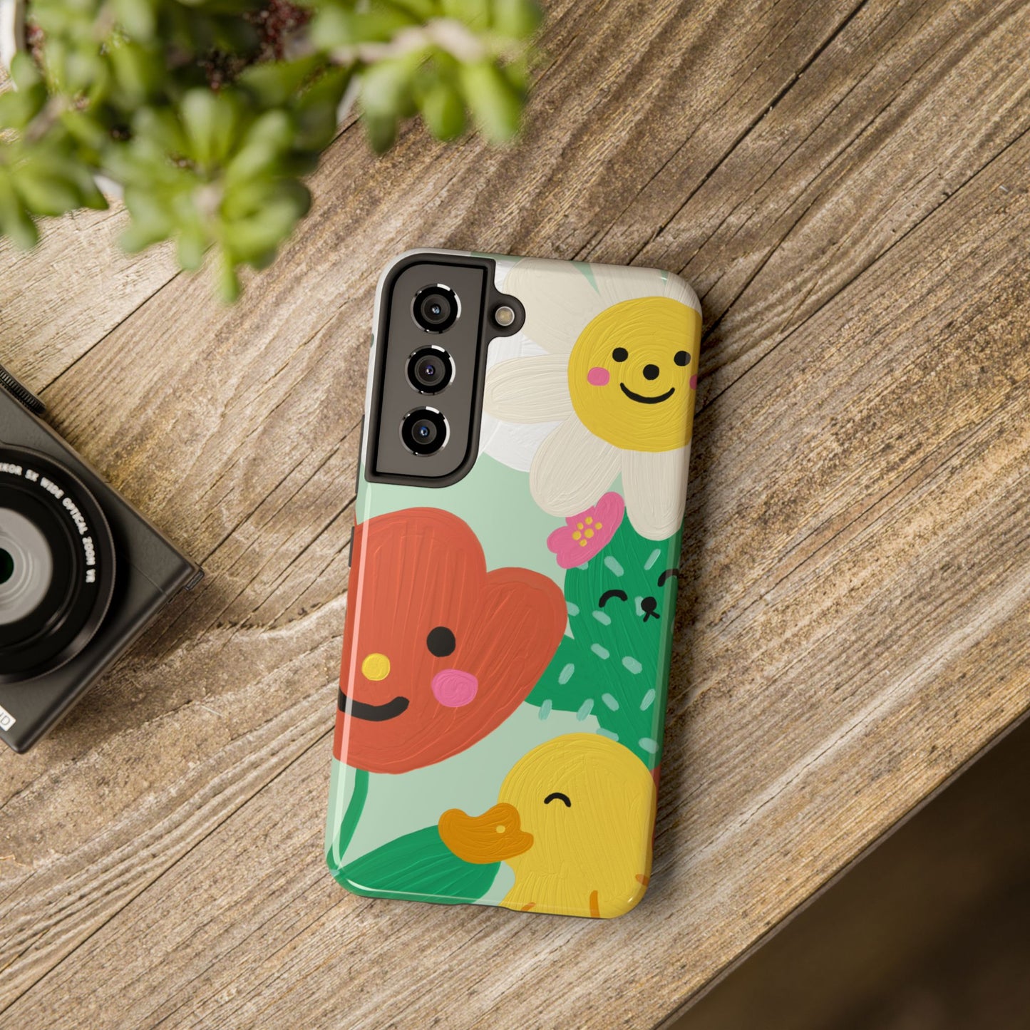 Painted Doodles Tough Phone Case