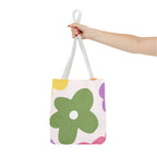 Retro Floral Tote Bag