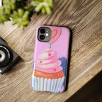 Cutie Cupcake Phone Case (Apple & Android) - Pink Sweetheart
