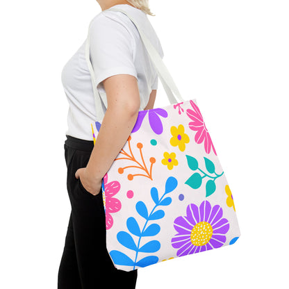 Fun Florals Tote Bag