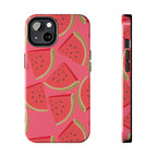 Watermelon Slices Phone Case (Apple & Android) - Pink Sweetheart