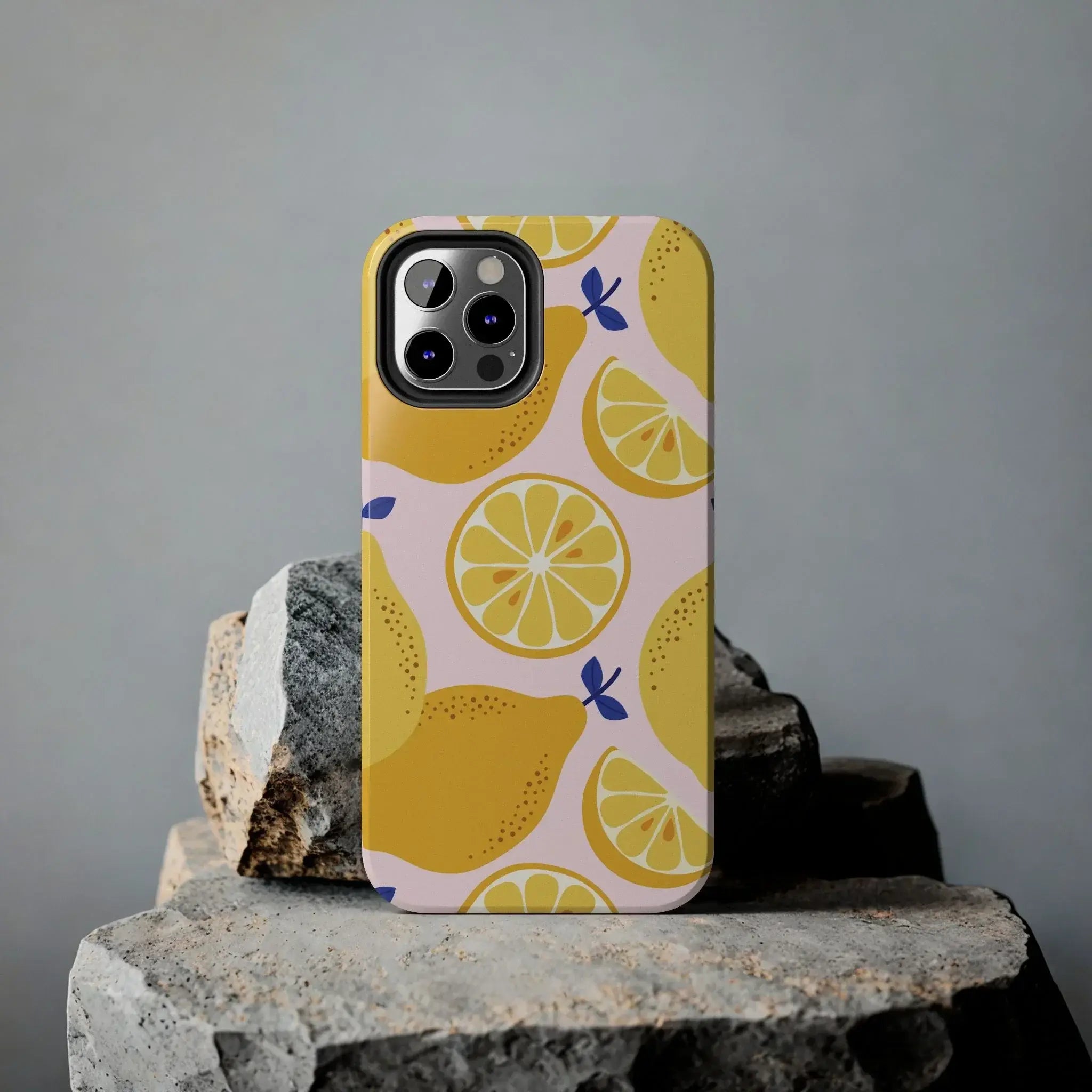 Sour Lemon Drop Phone Case (Apple & Android) - Pink Sweetheart