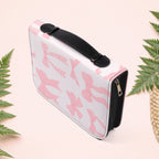 Girly Pink Ribbons Book Cover