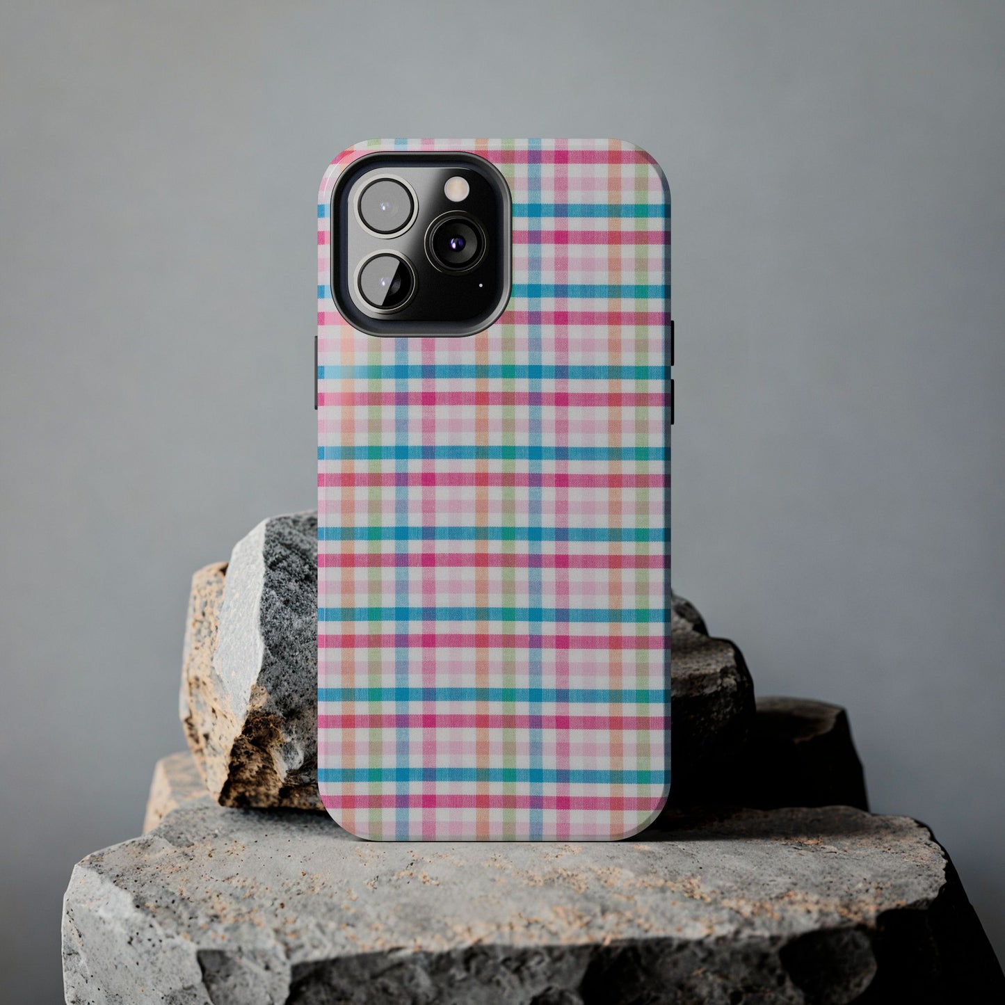 Checked Pattern Phone Case