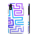 Abstract Neon Maze Phone Case (Apple & Android)