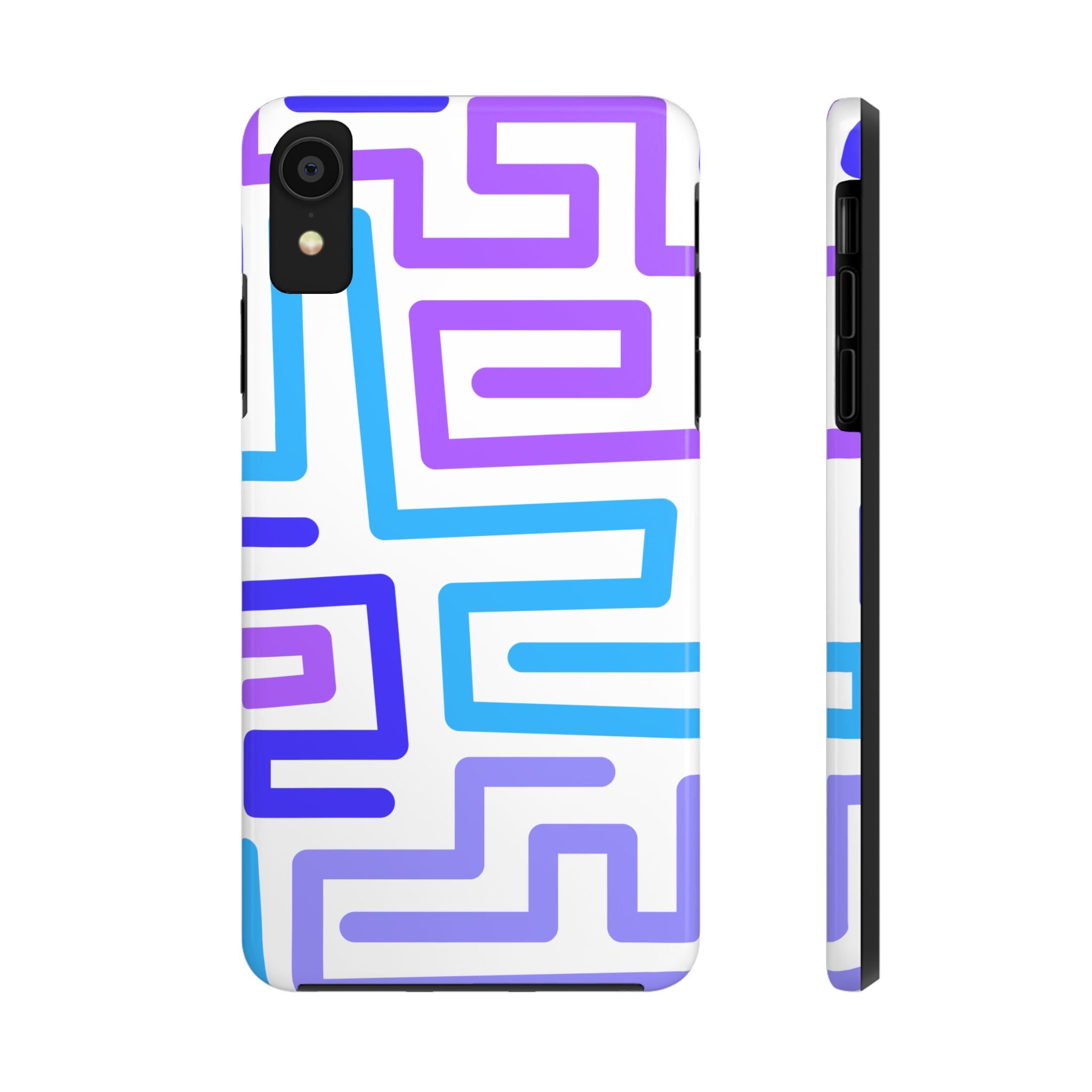 Abstract Neon Maze Phone Case (Apple & Android)