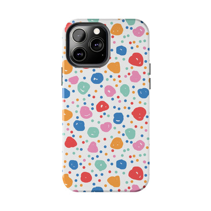 Seamless Hand Drawn Polka Phone Case