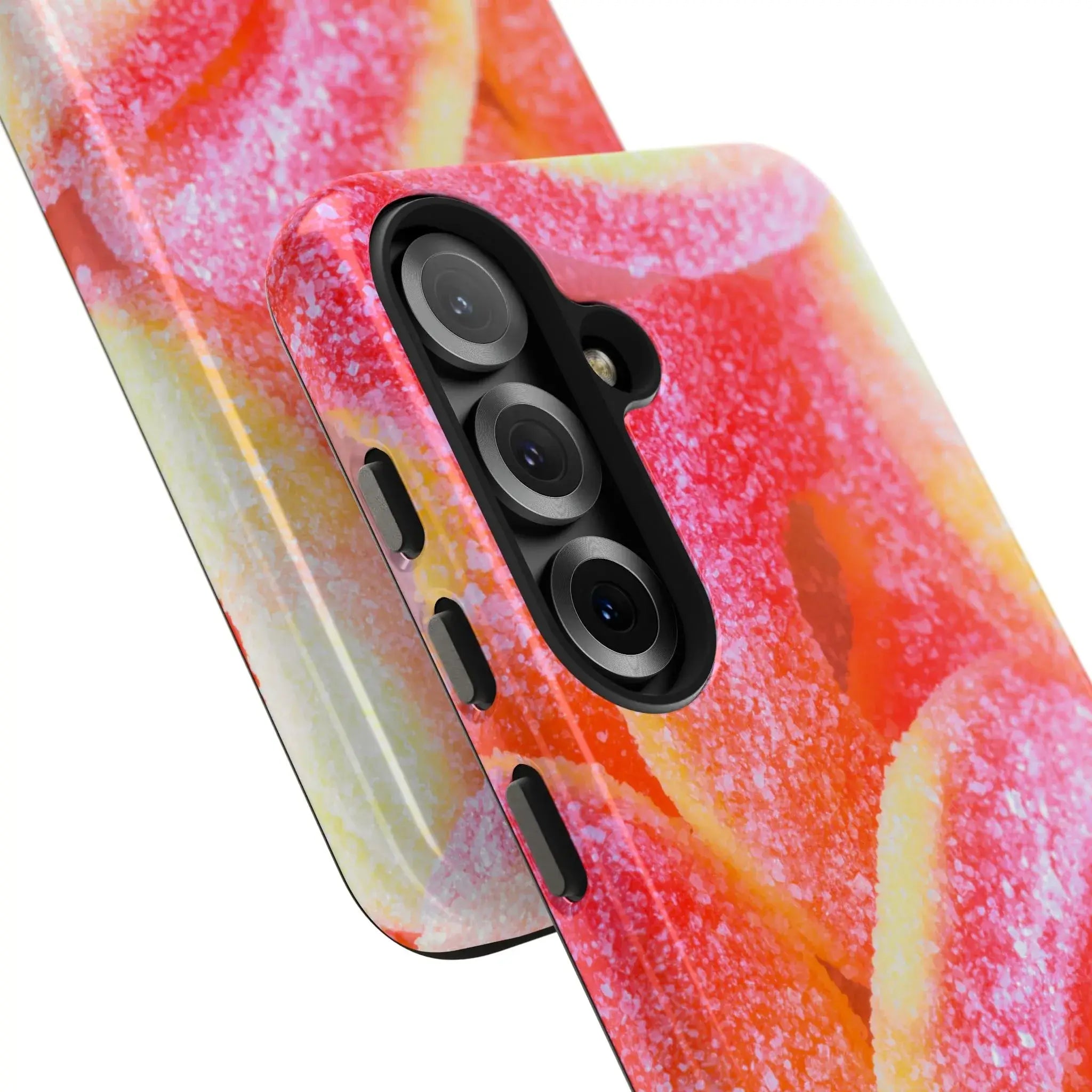 Sour Peach Ringz Phone Case (Apple & Android) - Pink Sweetheart