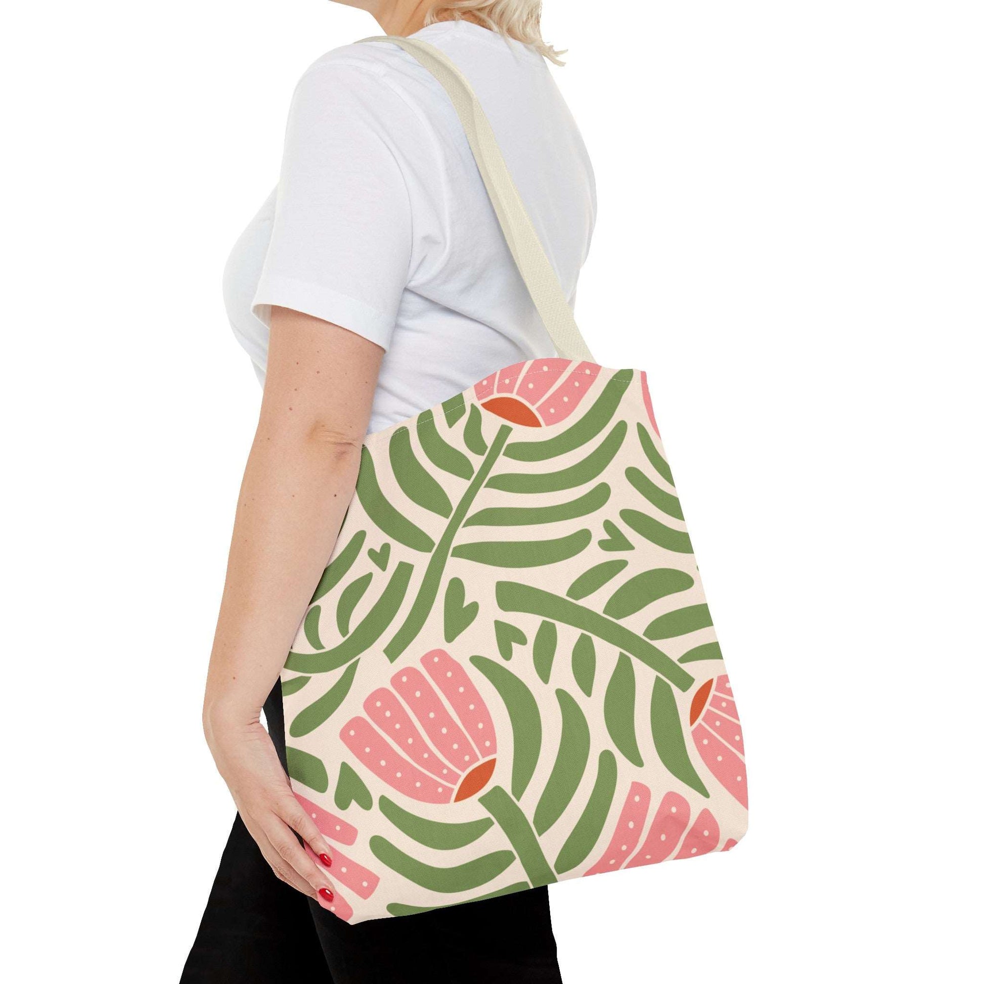 70s Retro Botanicals Tote Bag