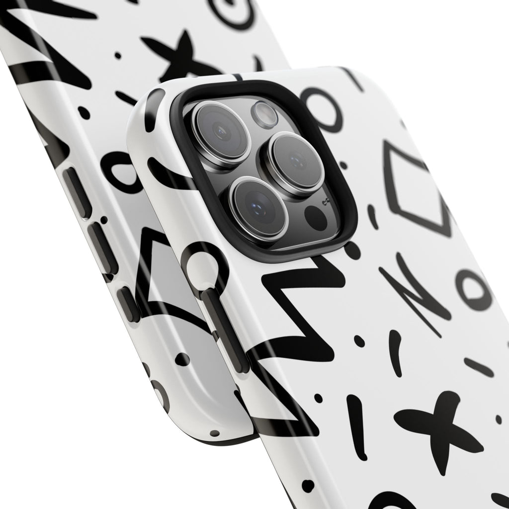 Abstract Memphis Pattern Phone Case (Apple & Android)