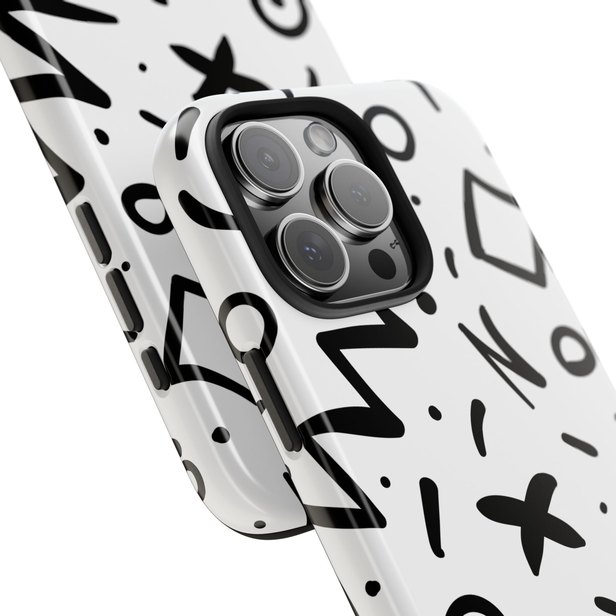 Abstract Memphis Pattern Phone Case (Apple & Android)