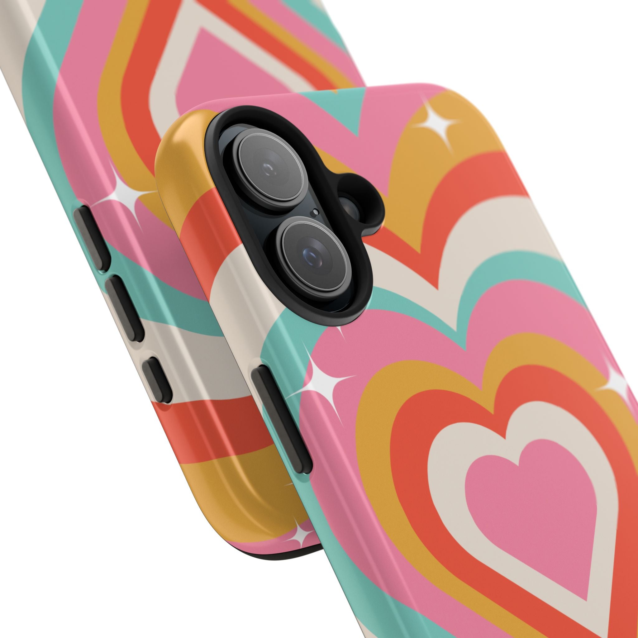 Psychedelic Hearts Phone Case (Apple & Android)