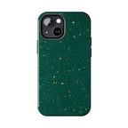 Emerald Gold Flecked Phone Case (Apple & Android)