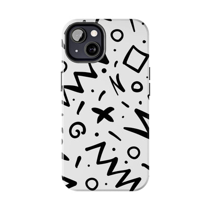 Abstract Memphis Pattern Phone Case