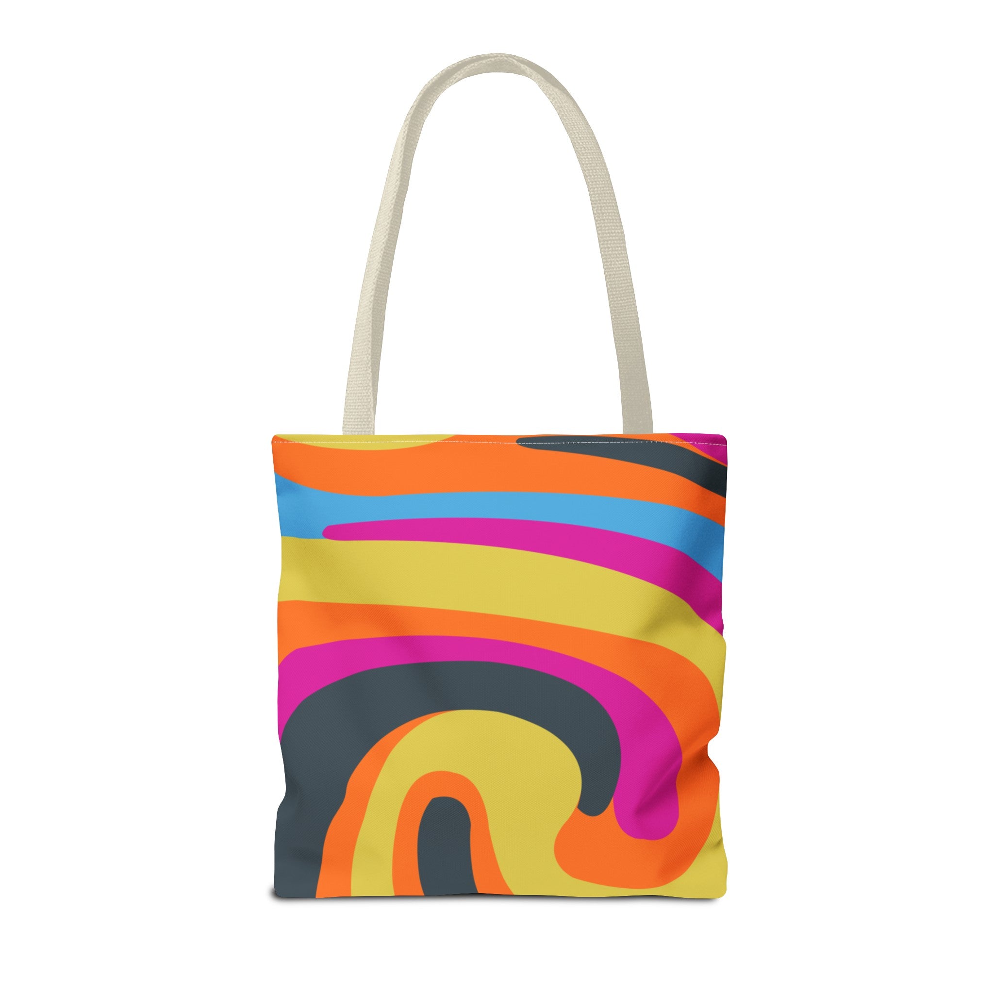 Funky Groove Swirl Tote Bag