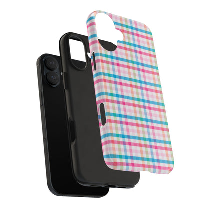 Checked Pattern Phone Case