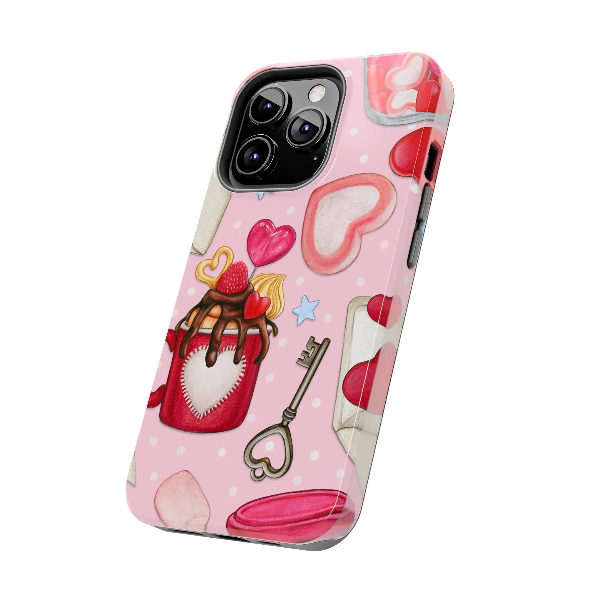 Goodies for My Sweetheart Phone Case (Apple & Android) - Pink Sweetheart