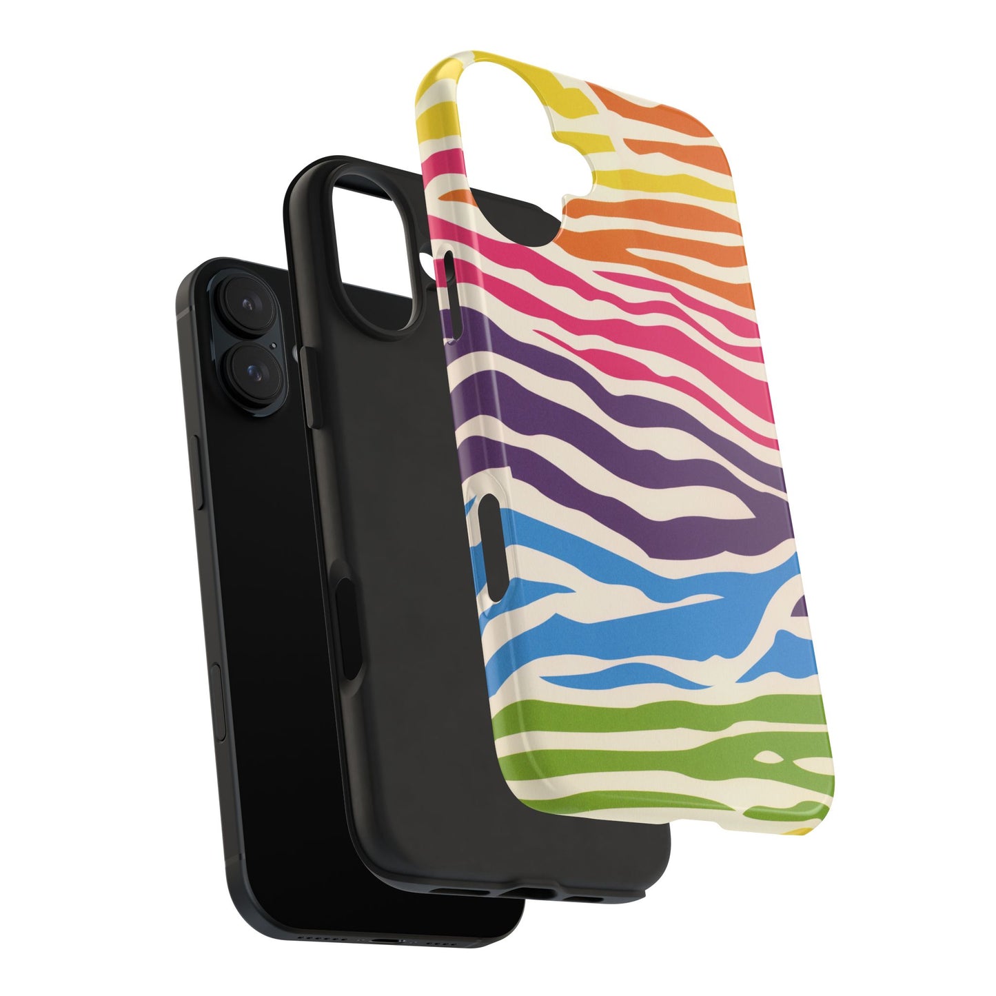 Rainbow Zebra Phone Case