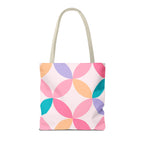 Pastel Geometric Tote Bag