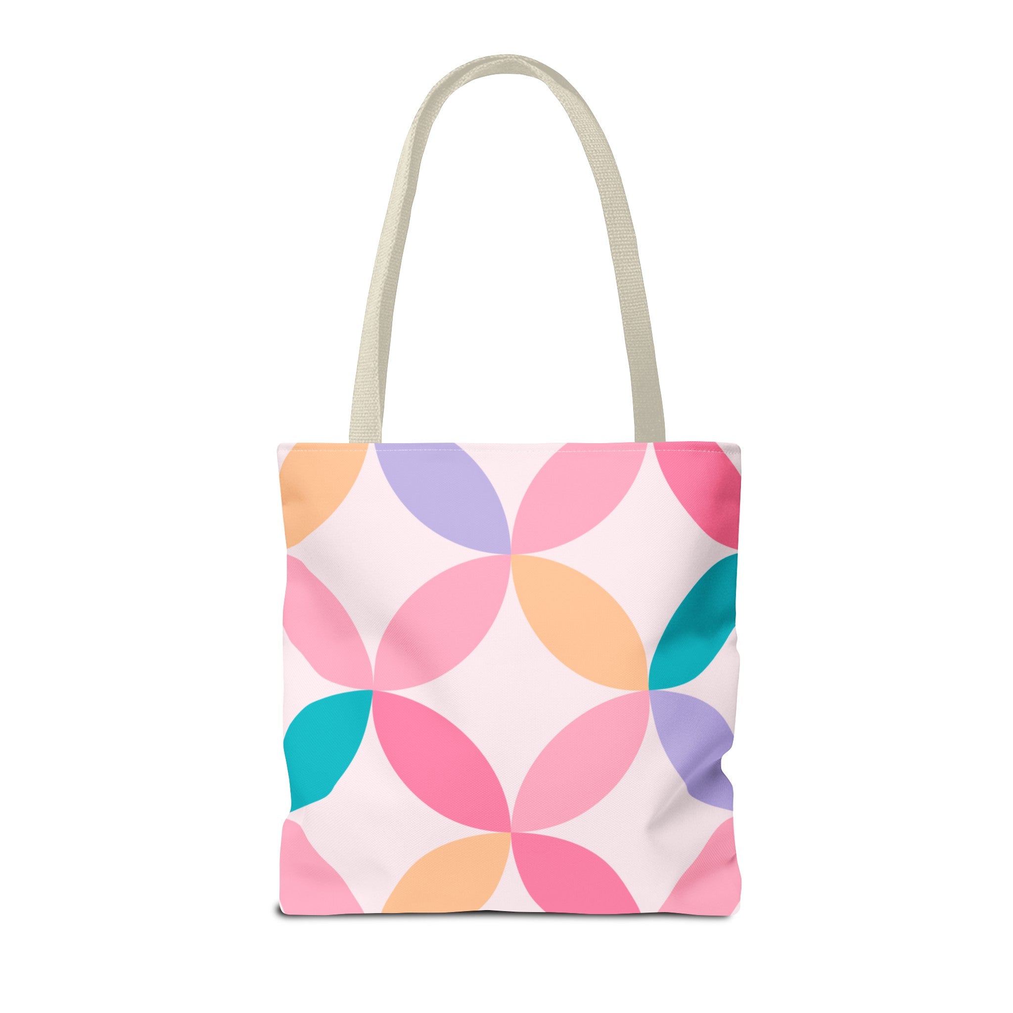 Pastel Geometric Tote Bag