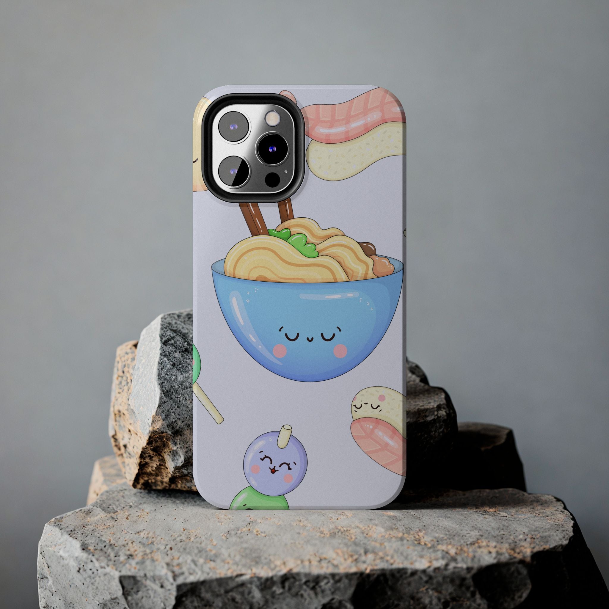 Kawaii Anime Snacks Phone Case (Apple & Android)