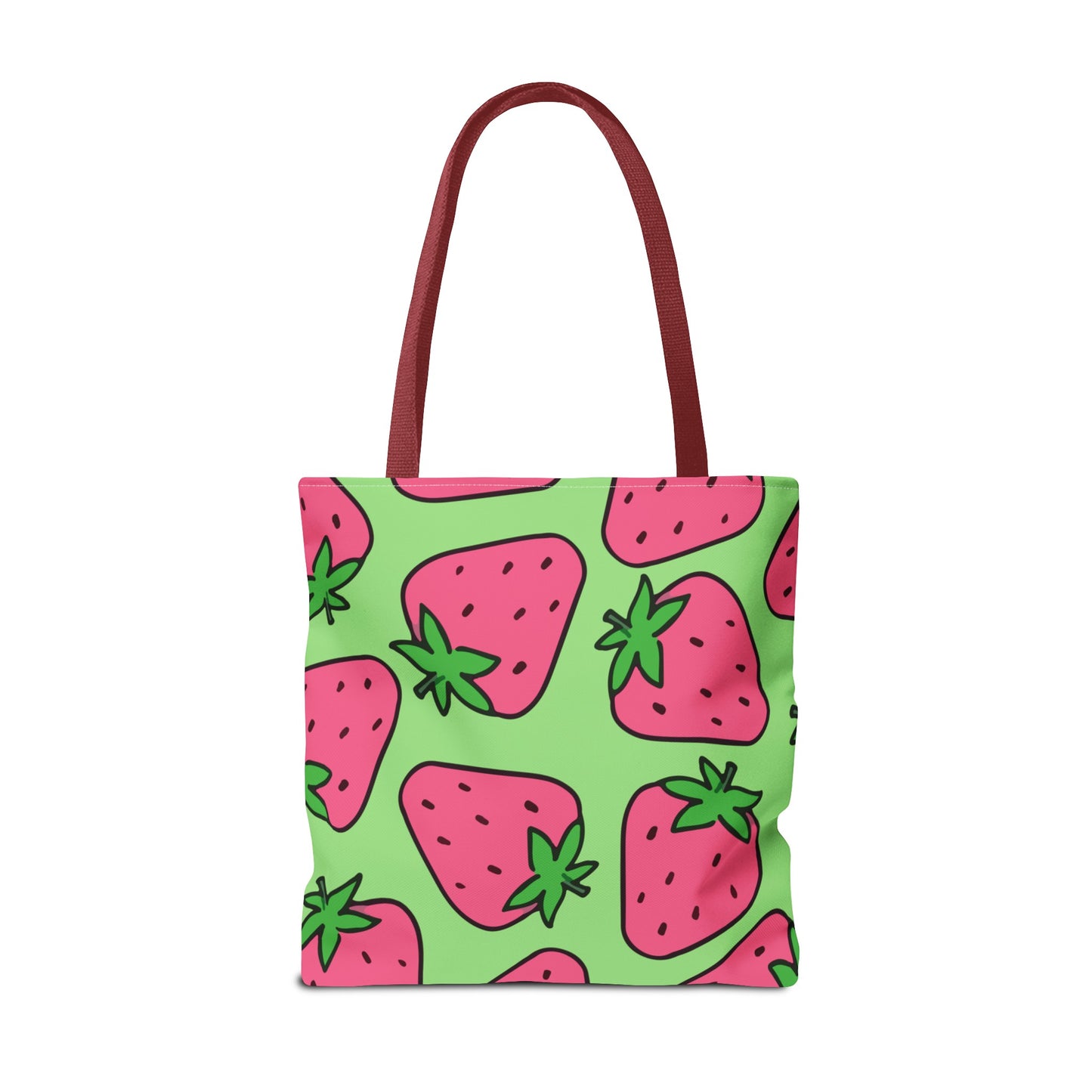 Cartoon Strawberries Tote Bag