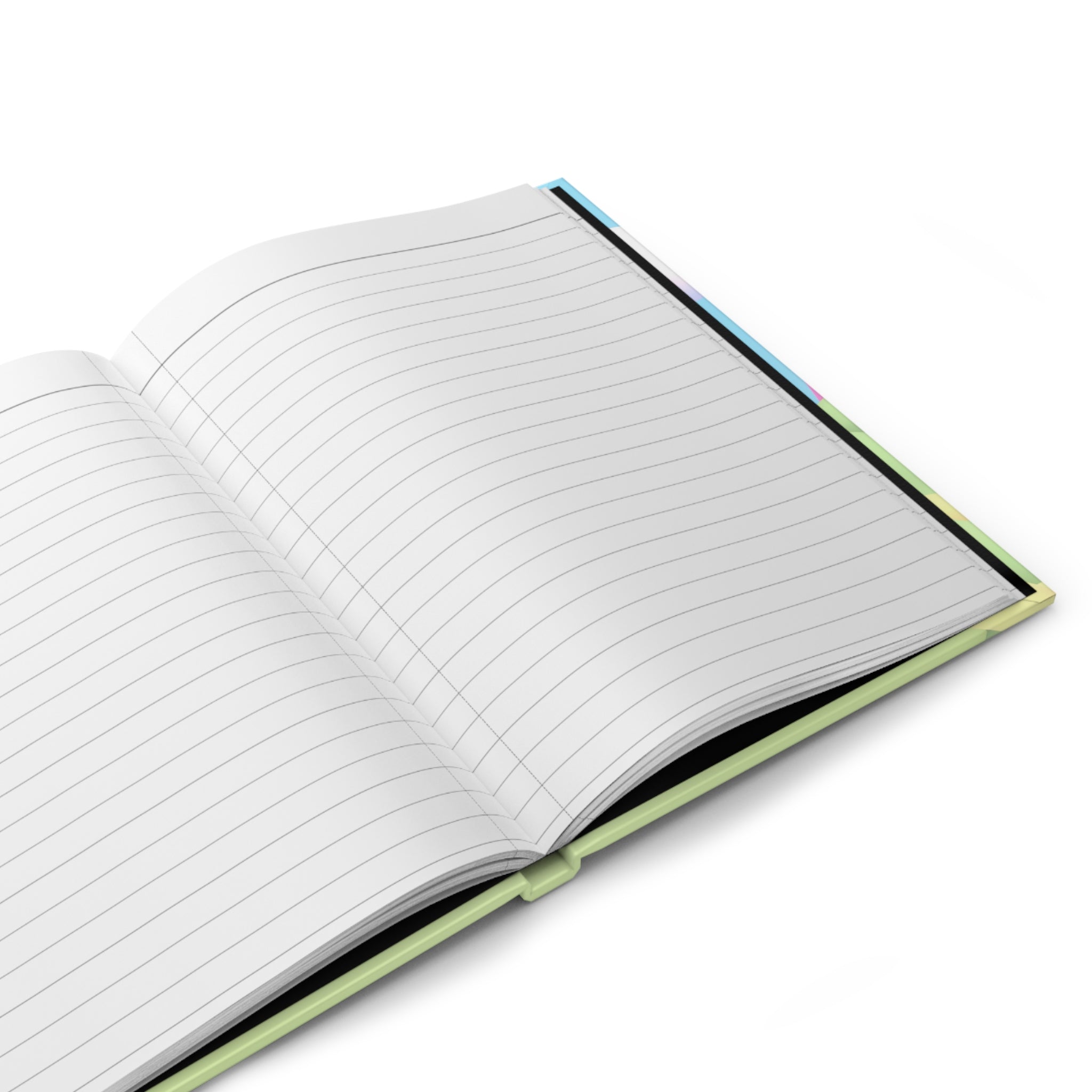 Rainbow Cuteness Hardcover Matte Journal