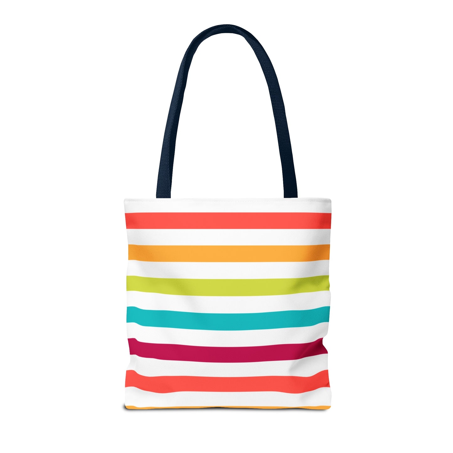 Colorful Candy Lines Tote Bag