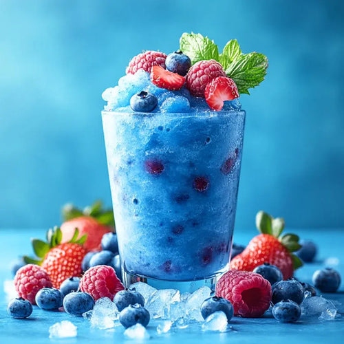 Blue Raspberry Slushie Icee Scented Slime - Pink Sweetheart