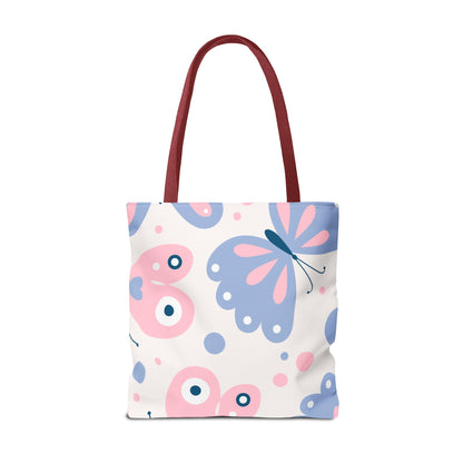 Pastel Butterlies Tote Bag