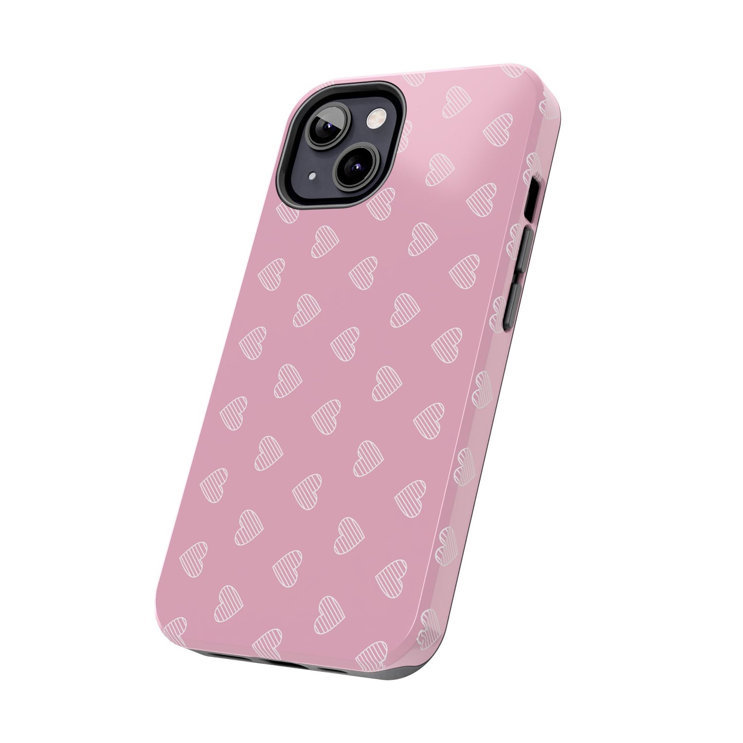 Infinite Pink Hearts Phone Case